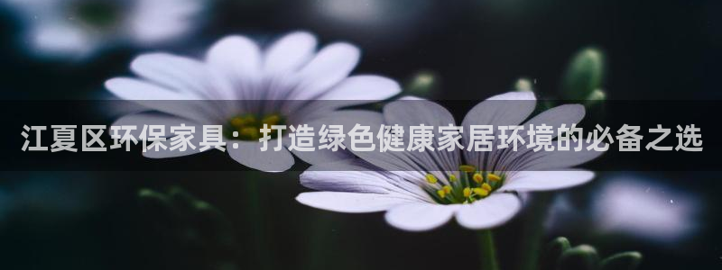 杏耀平台登录地址：江夏区环保家具：打造绿色健康家居环境的必备