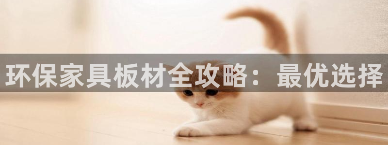 杏耀官网客服：环保家具板材全攻略：最优选择