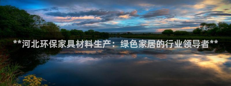 杏耀注册app：**河北环保家具材料生产：绿色家居的行业领导