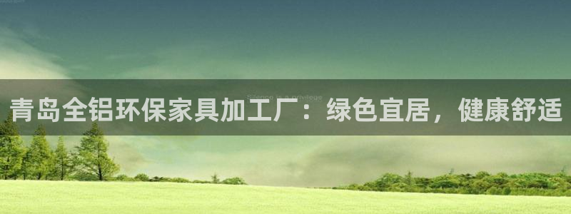 杏耀平台地址：青岛全铝环保家具加工厂：绿色宜居，健康舒适