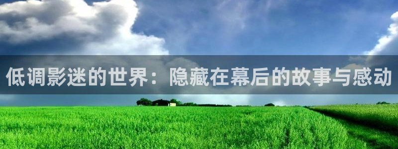 www.青青影院：低调影迷的世界：隐藏在幕后的故事与感动