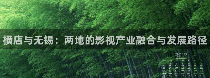 青青午夜影院：横店与无锡：两地的影视产业融合与发展路径